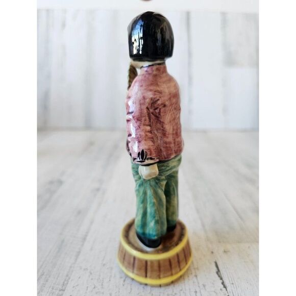 Gort girl fan 202f-jade 1948 Chinese Japanese figurine statue bone china - Picture 3 of 9